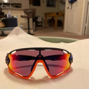 Oakley Jawbreaker Ruby Fade Sunglasses - Prizm Ruby